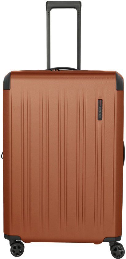 Travelite Dynamiic - 4-wiel trolley L 76 cm uitbreidbaar (koper)