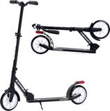 BLACKWHEELS ZOOM Foldable Scooter - Opvouwbare Step - Voor volwassenen - ABEC-7 - 200 mm PU Wheels - Voetrem - Black
