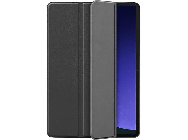 Just In Case Trifold Samsung Galaxy Tab S9+/S9 FE+ Hoes Zwart