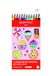 Caran d'Ache Kawaii Swisscolor Wateroplosbare kleurpotloden kartonnen doos met 12 verschillende kleuren, Candy World, kinderen tekenen, kleuren, kunstpotlood, school, briefpapier benodigdheden