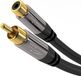 KabelDirekt 797698091259 audio kabel 2 m RCA Zwart