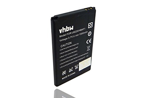 VHBW Accu compatibel met INQ Chat 3 Router modem hotspots (1500mAh, 3,7V, Li-Ion)