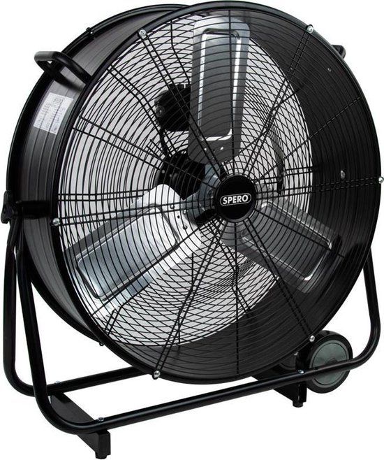 Spero 60cm Vloerventilator 7128 m3/h - Kantelbaar - SPKV60