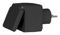 Denver Prise intelligente avec application Tuya - Intérieur et extérieur - IP44 - Noir