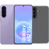 Samsung Galaxy A57 128GB Violet 5G + BlueBuilt Back Cover Transparant
