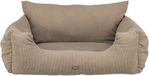 Trixie Autostoel voor honden - Dubbel - Taupe - 80X60X35 CM