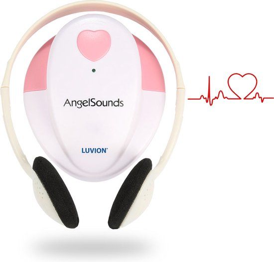 LUVION Angelsounds Doppler - Baby hartje monitor - Roze