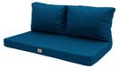Icecat Coussins pour salon de jardin déhoussable 120x60cm - Bleu pétrole