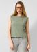 QS s.Oliver QS T-Shirt Petrol Katoen Effen Ronde Hals Korte Mouw Vrouwen S