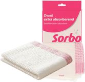 Sorbo Extra Absorberende Dweil - 50 x 60 cm - Microvezel - Wit/Roze