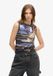 Superdry - Hemdtopje met subprint - Dames - Vesten - Polyester/Elastaan - Maat UK12-EU40