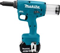 Makita DRV150RTJ Accu Blindklinknageltang 18V 5.0Ah - 2,4 t/m 5 mm - in Mbox