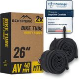 BikePeak 2x binnenband Monty Fudgy MTB 26 inch AV Auto ventiel 40mm 40/62-559