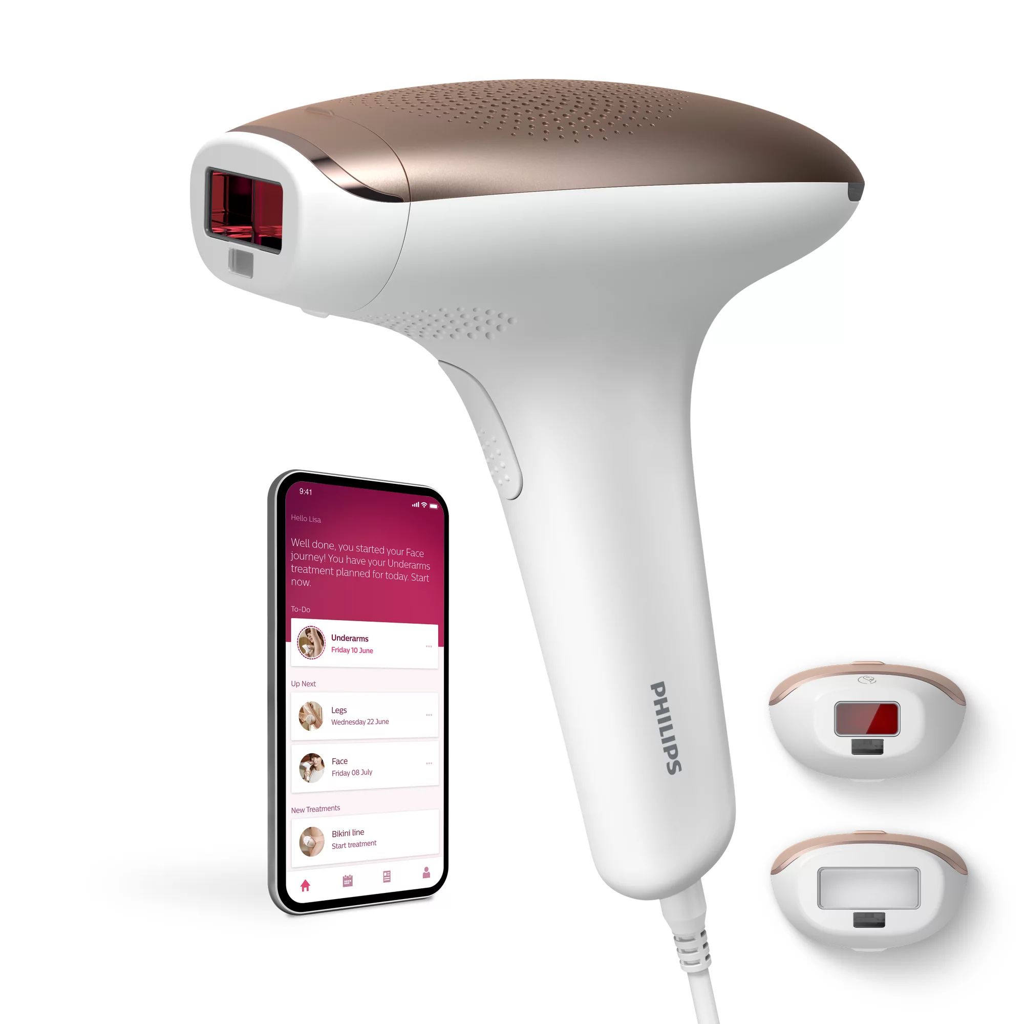 Philips Lumea Advanced SC1997/00 - IPL ontharing - Goud/Wit