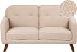 Beliani ETTRUM - Tweezitsbank - Beige - Bouclé