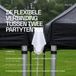 ABGtrading Regengoot Partytent 6 Meter – Regenafvoer voor Partytenten – 45 cm Breed – Wit