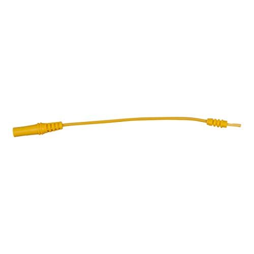 KS Tools 150.0958 4,0 mm Ingangsbus op 0,8 mm testadapterbus, plat (geel)