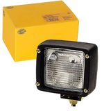 HELLA 1GA 007 506-081 Halogeen-Werklamp - Ultra Beam - 12/24V - Opbouw/Geschroefd - Staand/Zwenkbare montagebeugel - Omgevingsverlichting - Stekker: open kabeleinden