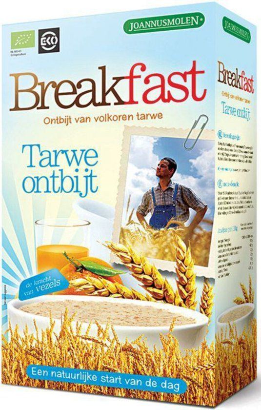 Joannusmolen Breakfast Tarwe Ontbijt - 300mg