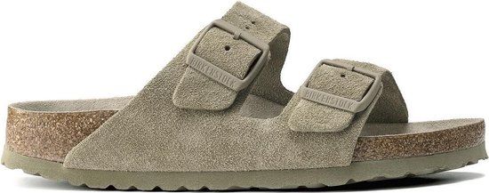 Birkenstock Arizona Dames Slippers - Groen - Maat 36