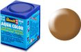 Revell Hobbyverf Acrylverf - Aqua #382 Wood Brown - Satin - RAL8001 - Acryl - Verf potje - 18 ml