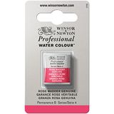 Winsor & Newton Professionele aquarel – aquarelverf, hoge helderheid, lichtecht, archiefkwaliteit, halve godet, kleur Garance echt roze ROW