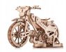 Little NICE IDEA SPÓŁKA Z OGRANICZONĄ ODPOWIEDZIALNOŚCIĄ Houten 3D Puzzel Motorrace - Creatief Cadeau voor Kinderen & Volwassenen