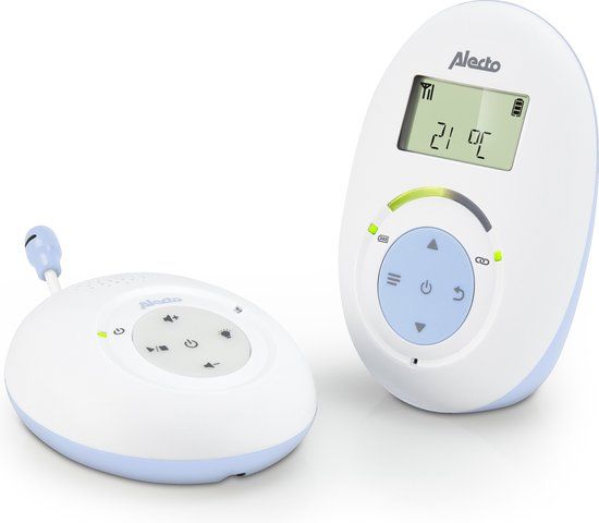 Alecto DBX-112 Full Eco DECT Babyfoon - Wit/Blauw