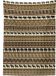 ABAKUHAUS Geometrisch Tafelkleed – 140x200 cm – Zwart/Bruin Satijn