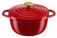 Tefal Air Braadpan - 24cm - 4.7L - Rood - Inductie