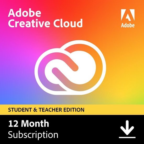 Adobe Creative Cloud Student & Docent version Individual Edition
