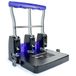 Rapesco 1272 P3100 Heavy Duty 3-Gaats Perforator, 100 Vel Capaciteit | Zwart en Paars