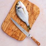 Sabatier - ideal provençao tongfileermes, 100% gesmeed - gemaakt in frankrijk - 20 cm - dun, flexibel lemmet en roestvrijstalen klinknagels - voor nauwkeurig fileren van vis