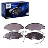 HELLA 8DB 355 010-531 Remblokkenset - T1372 | Compatibel met: NISSAN CABSTAR E