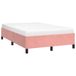 Maison Exclusive - Cadre de lit sans matelas, rose, 120x190 cm, velours