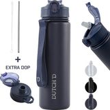 Dutch'D RVS Thermofles 800ML Navy Blauw