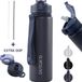 Dutch'D RVS Thermofles 800ML Navy Blauw