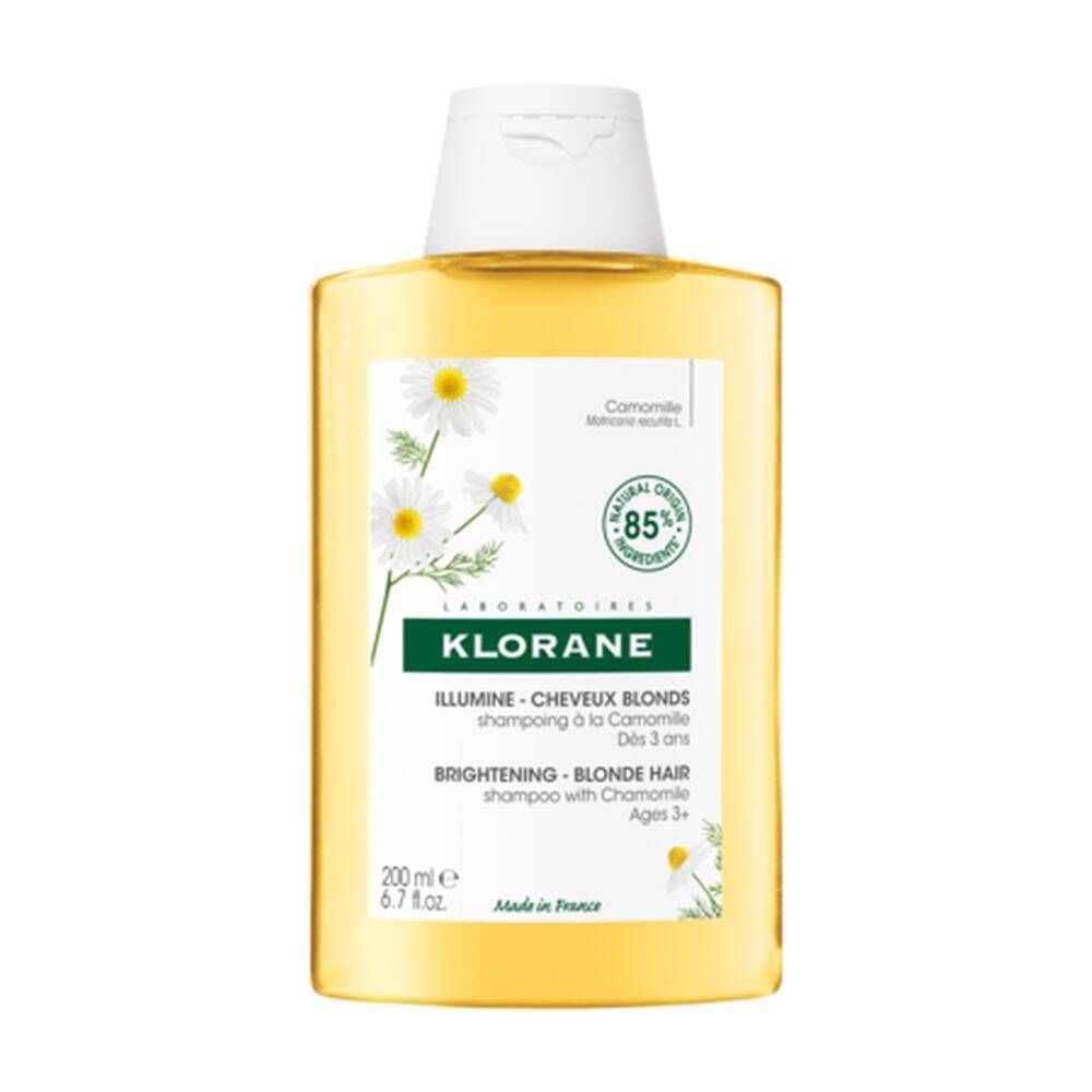 Klorane Brightening Blonde Hair Shampoo with Chamomille 200ml