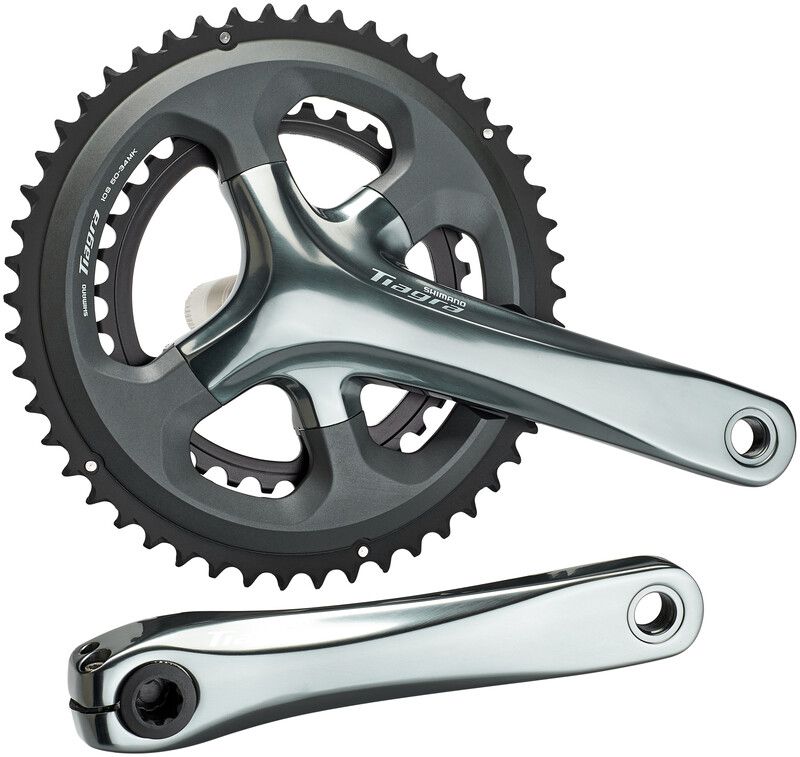 Shimano Tiagra FC-4700 Crankset - 50/34T - 10 Speed - Black