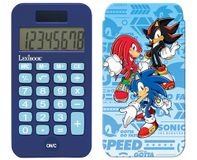 LEXIBOOK Sonic The Hedgehog Pocket Calculator C45SNLXB