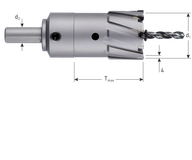 Rotec HM Gatfrees 'Heavy-Duty' | Tmax=55 | ø68,0 - 535.0681