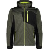 CMP Sweat à capuche en softshell jacquard