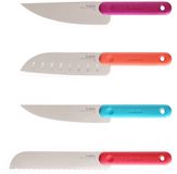 Trebonn Messenset - 4-delige keukenmessenset met Japans RVS, Soft Touch Sure Grip handgreep