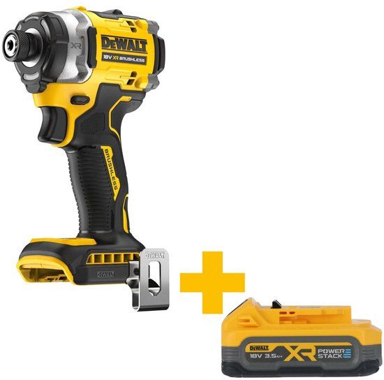 DeWALT DCF860N Accu Slagschroevendraaier 282Nm 18V XR Basic Body