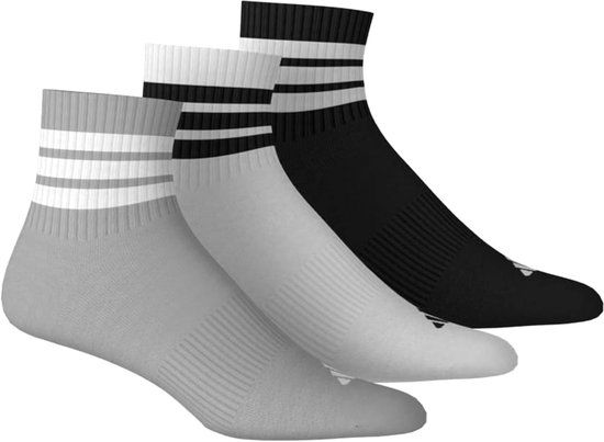 adidas 3 paar C Sportswear MID 3p Mid Cut sokken unisex