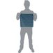 Lifeventure Trek Serviette en SoftFibre Recyclé, homme, bleu marine
