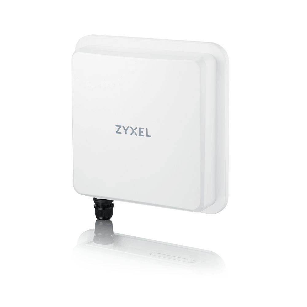 Zyxel FWA710 - 5G Router - Dual-band - Wi-Fi 4 - Multi-Gigabit Ethernet - White