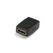 aisens A121 – 0123 – HDMI-adapter voor het verbinden van twee kabels, zwart