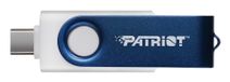 Patriot Memory Xporter X550 32GB USB 3.2 Gen 1 Type-A/Type-C Bleu/Blanc