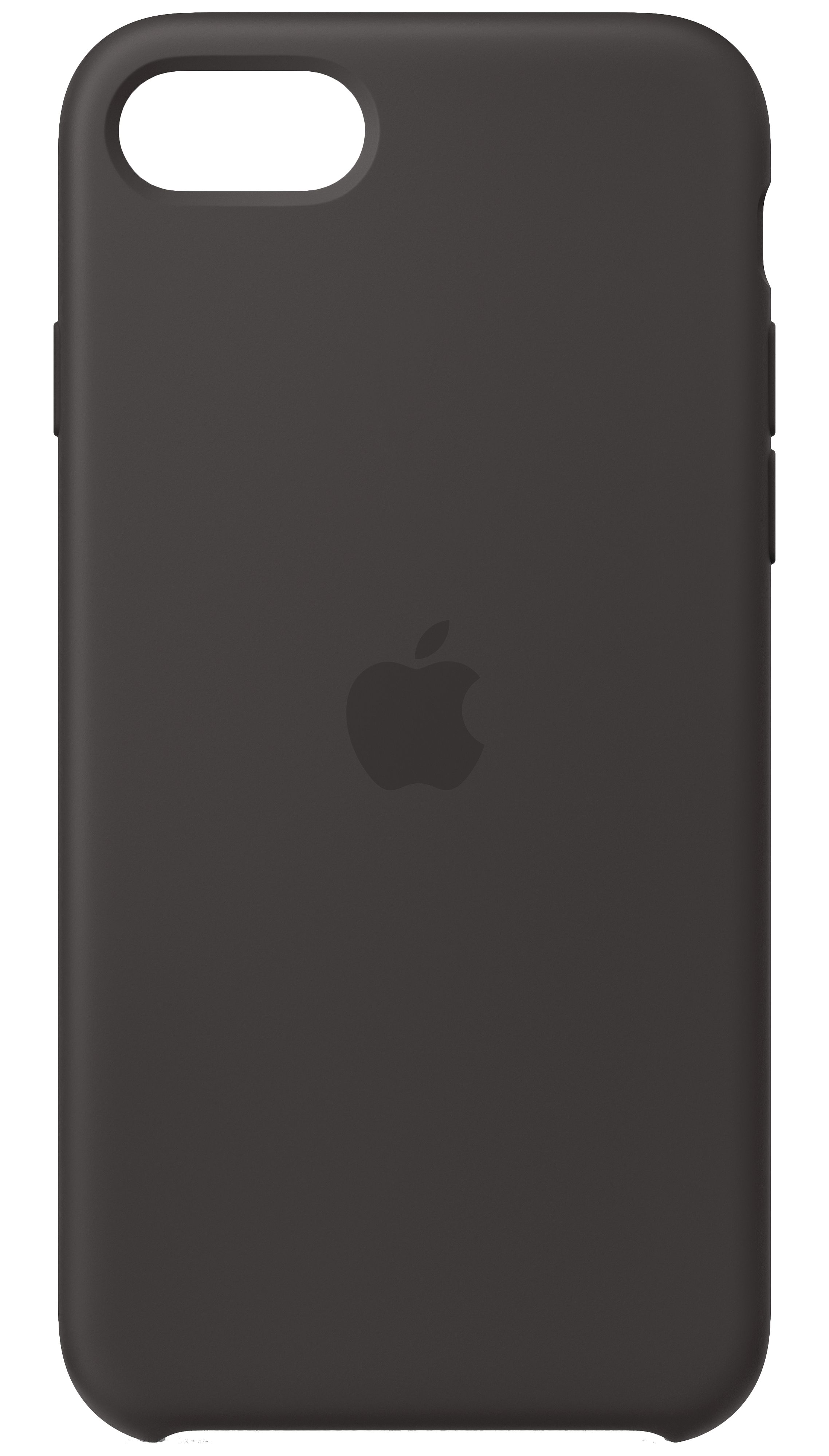 Apple iPhone 7/8/SE 2020 Cover Case - Black - Silicone/Microfiber